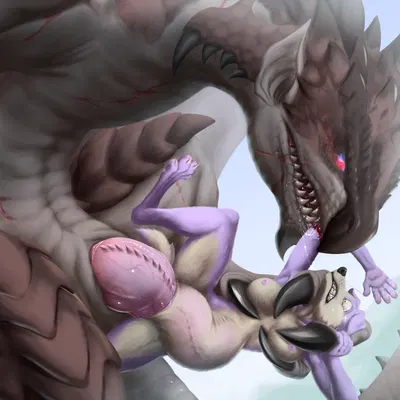 lakuta (character) (capcom, monster hunter) created by dark violet