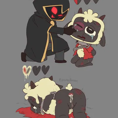 lamb (cult of the lamb) (cult of the lamb, massive monster (studio)) created by thanie