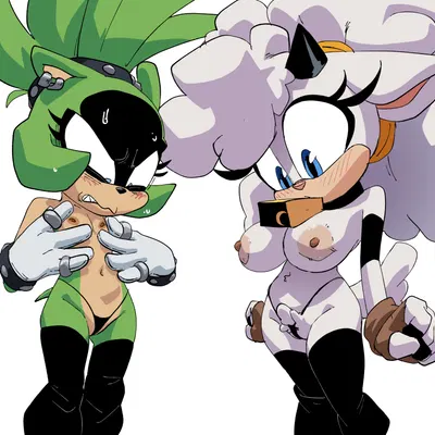 lanolin the sheep (sonic), surge the tenrec (idw publishing, sega) created by inker comics