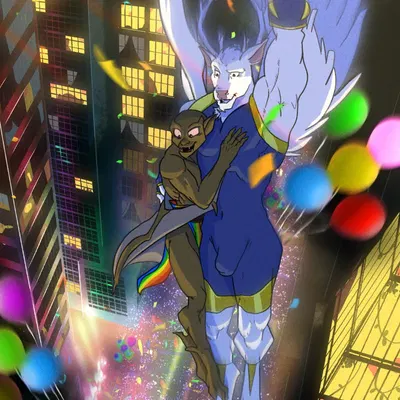 lexington (gargoyles), staghart (disney, gargoyles) created by nevets