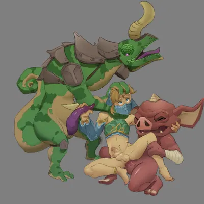 link (breath of the wild, nintendo) created by zyrusfluf