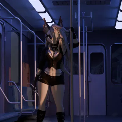 loona (helluva boss) (hellaverse, helluva boss) created by drakebythelake