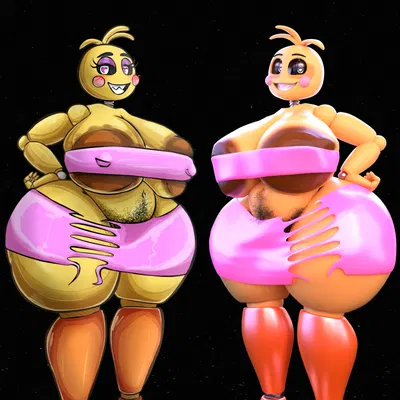 lovetaste chica, toy chica (fnaf) (five nights at freddy's, five nights at freddy's 2) created by adri164, maikyoh