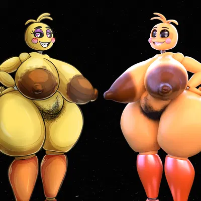 lovetaste chica, toy chica (fnaf) (five nights at freddy's, five nights at freddy's 2) created by adri164, maikyoh