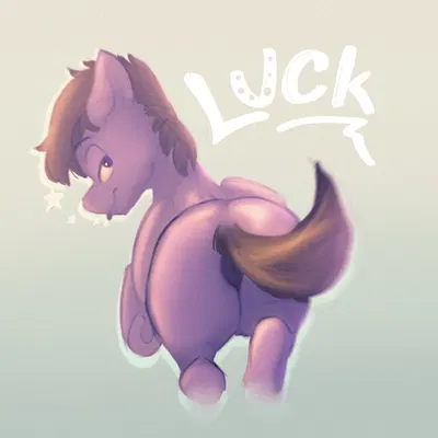 luck (luck pony) (hasbro, my little pony) created by amazin-arts