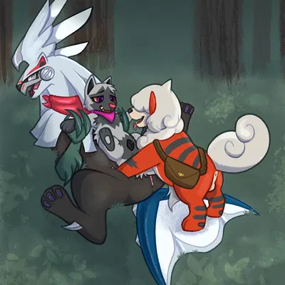 magenta (poochyena) (nintendo, pokemon)