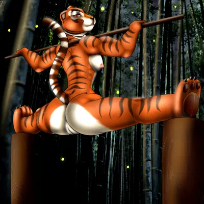 master tigress (dreamworks, kung fu panda) created by mohrlex