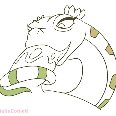 master viper (dreamworks, kung fu panda) created by melieconiek