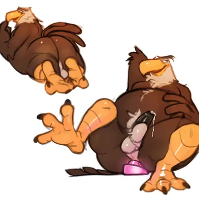 mighty eagle (angry birds, rovio entertainment) created by cakedgoat