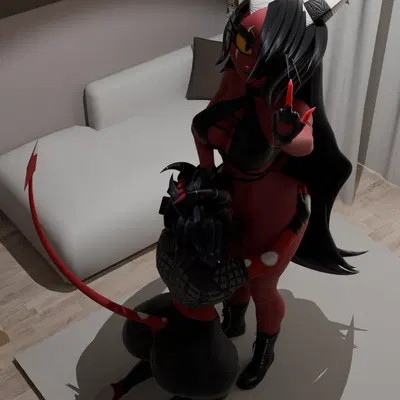 millie (helluva boss), sallie may (helluva boss) (hellaverse, helluva boss) created by haolde