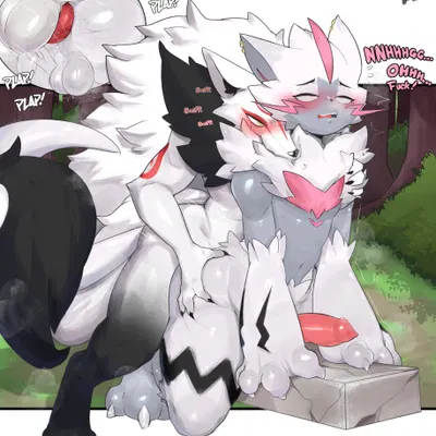 mizu (zeraora), raine (rainethegoof) (nintendo, pokemon) created by vilf