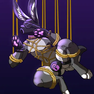 monochrome bunny created by neo yin