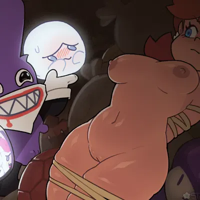 nabbit, princess daisy (mario bros, nintendo) created by star rifle