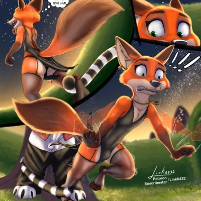 nick wilde (disney, zootopia) created by link6432