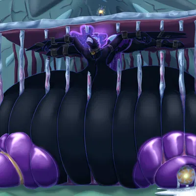 nightmare moon (mlp) (friendship is magic, hasbro) created by blues64, simonaquarius