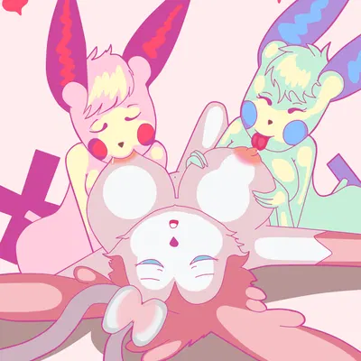 nintendo, pokemon created by kiss the carrot