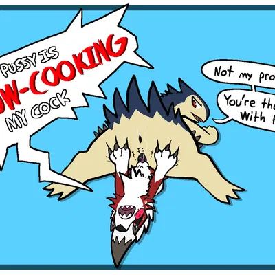 nintendo, pokemon created by trout (artist)