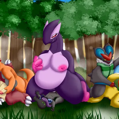 nintendo, pokemon created by woofington gator