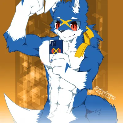 nox (noxbluewolf) (production taiikukan) created by akino-kamihara