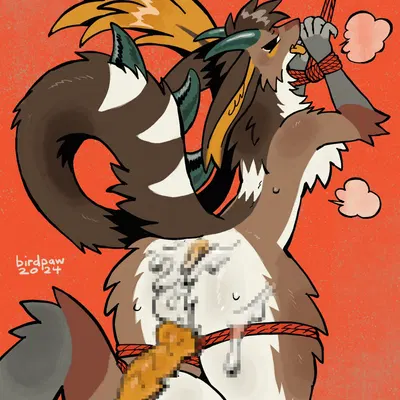 oishii (foulfur) (mythology) created by birdpaw (artist)