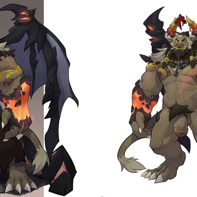 paladin (wildigu) (blizzard entertainment, european mythology) created by ottar