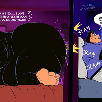 pete (disney), peter pete sr., pj (goof troop) (disney, goof troop) created by paprikachunk