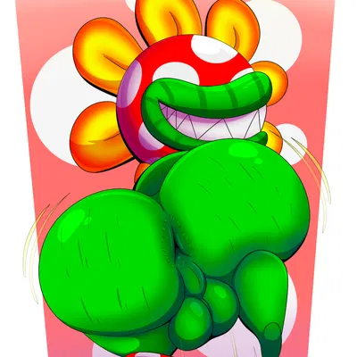 petey piranha (mario bros, nintendo) created by tepigfan101