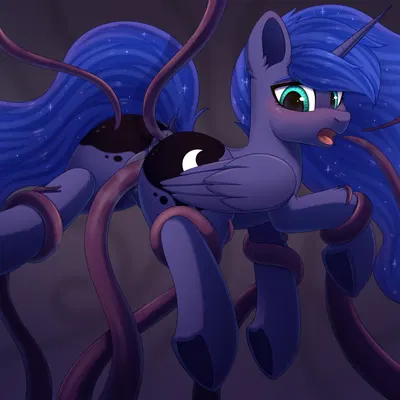 princess luna (mlp) (friendship is magic, hasbro) created by dinoalpaka