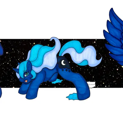 princess luna (mlp) (friendship is magic, hasbro) created by ivanks