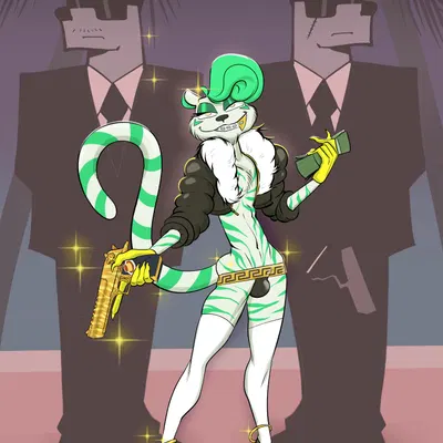 puddin toon skunk (versace) created by jackofak