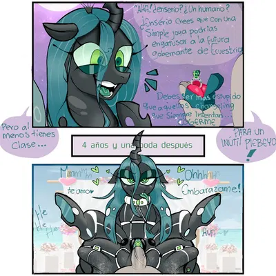 queen chrysalis (mlp) (friendship is magic, hasbro) created by bify