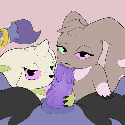 ra'ja, tess (flowerbud), theo (flowerbud) (bandai namco, digimon) created by flowerbud