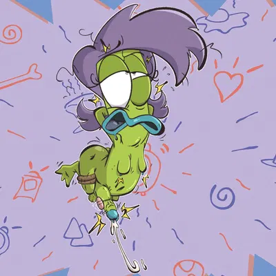 rachel bighead (nickelodeon, rocko's modern life) created by jodero