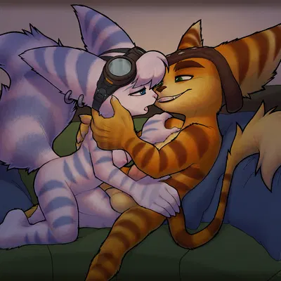 ratchet (ratchet and clank), rivet (ratchet and clank) (ratchet and clank, sony corporation) created by nowykowski7