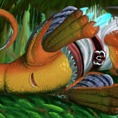 riptor (killer instinct, rareware) created by dahurgthedragon