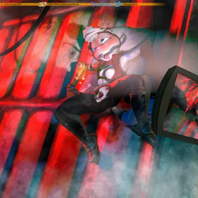 rivet (ratchet and clank), scp-1471-a, scp-1471-a (da.nilkaz) (ratchet and clank, scp foundation) created by kespr