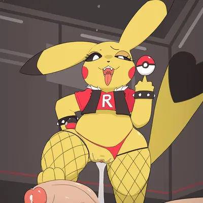 rocketchu (nintendo, pokemon) created by dengon