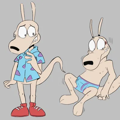 rocko rama (nickelodeon, rocko's modern life) created by kickingkeldeo