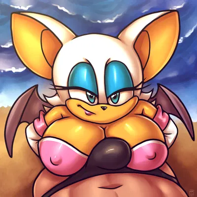 rouge the bat, sonic the hedgehog (sega, sonic the hedgehog (series)) created by drakkonborne