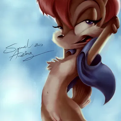 sally acorn (archie comics, sega) created by squirrel amazing, teamacorn