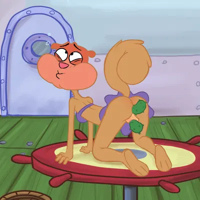 sandy cheeks (nickelodeon, spongebob squarepants) created by lostmercy
