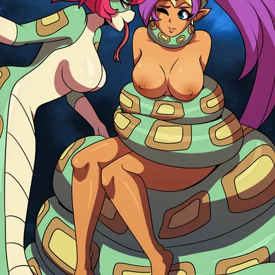 shantae, tuki (shantae) (shantae: half-genie hero, shantae (series)) created by kinkymation