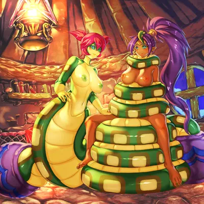 shantae, tuki (shantae) (shantae: half-genie hero, shantae (series)) created by psychowolffy