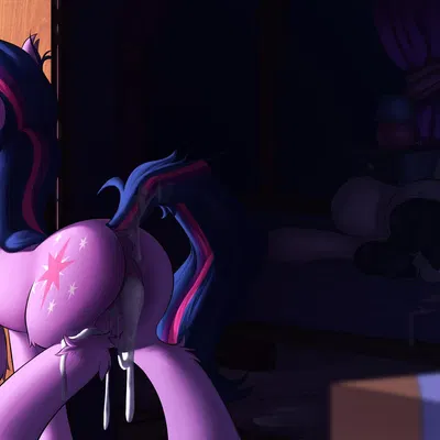 shining armor (mlp), twilight sparkle (mlp) (friendship is magic, hasbro) created by mricantdraw