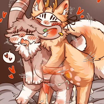 sibuxiang the deer (fabulous beasts), tuye (fabulous beasts) (asian mythology, chinese mythology) created by jvcheng uwu