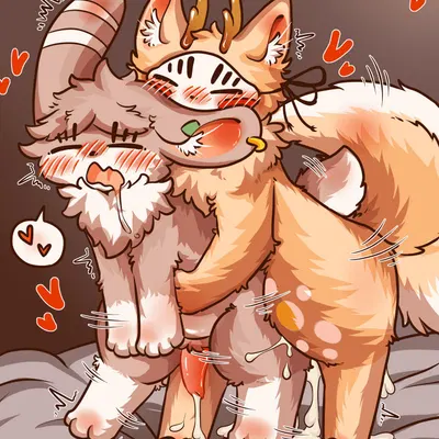 sibuxiang the deer (fabulous beasts), tuye (fabulous beasts) (asian mythology, chinese mythology) created by jvcheng uwu