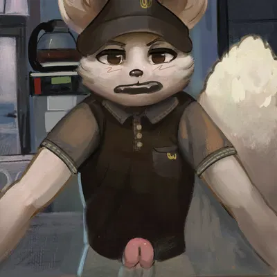 silly cat (mauzymice) (boy kisser (meme)) created by harmonidemicum