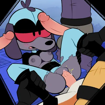 space dog (fatalafterdark) created by fatalafterdark