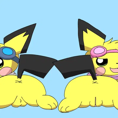 sparkette pichu, sparks pichu, spiky-eared pichu (nintendo, pokemon) created by pichu90