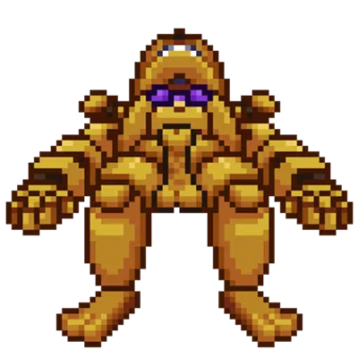 spring bonnie (fnaf) (five nights at freddy's, into the pit) created by damion the skeleton